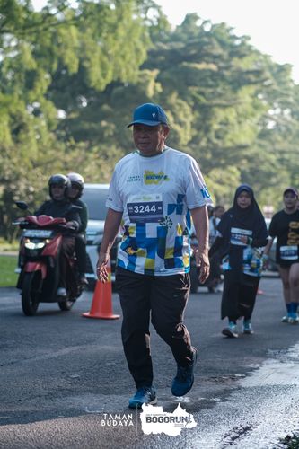 Race photo from Taman Budaya x BOGORUN 2025