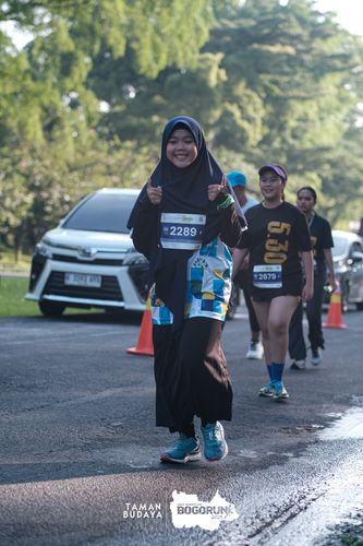 Race photo from Taman Budaya x BOGORUN 2025