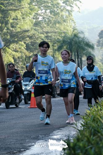 Race photo from Taman Budaya x BOGORUN 2025