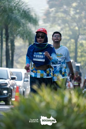 Race photo from Taman Budaya x BOGORUN 2025
