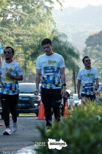 Race photo from Taman Budaya x BOGORUN 2025