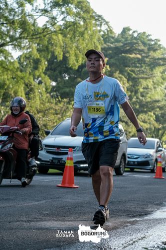 Race photo from Taman Budaya x BOGORUN 2025