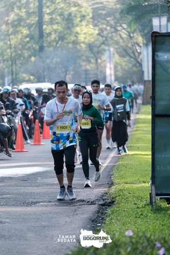 Race photo from Taman Budaya x BOGORUN 2025