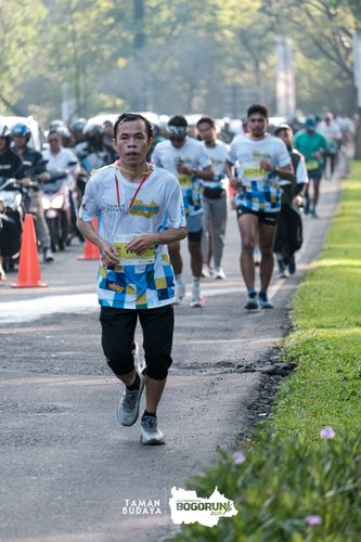 Race photo from Taman Budaya x BOGORUN 2025