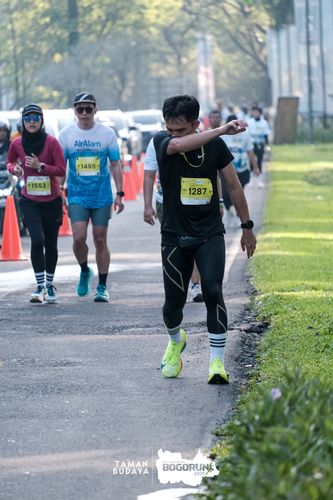Race photo from Taman Budaya x BOGORUN 2025
