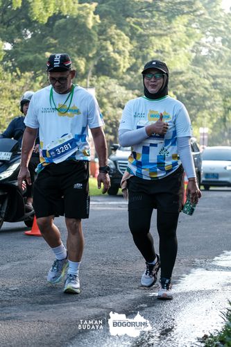Race photo from Taman Budaya x BOGORUN 2025