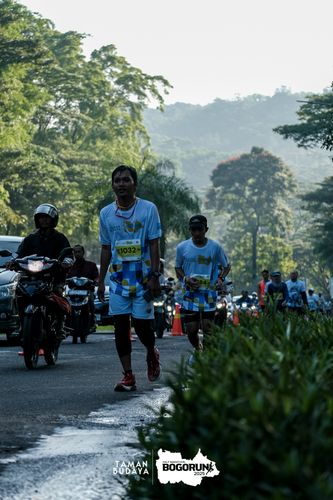Race photo from Taman Budaya x BOGORUN 2025