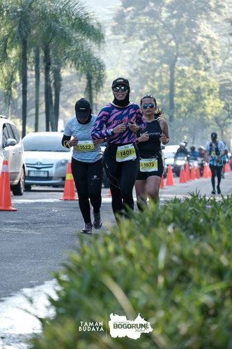 Race photo from Taman Budaya x BOGORUN 2025