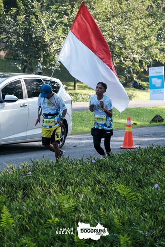 Race photo from Taman Budaya x BOGORUN 2025