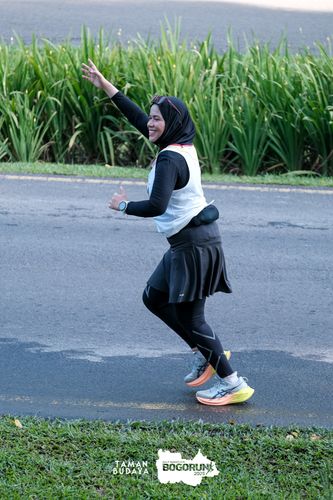 Race photo from Taman Budaya x BOGORUN 2025