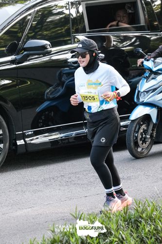 Race photo from Taman Budaya x BOGORUN 2025