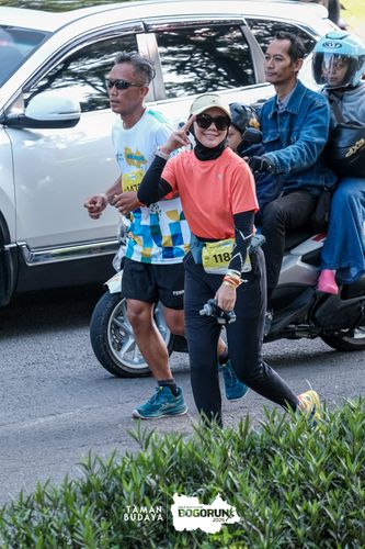 Race photo from Taman Budaya x BOGORUN 2025