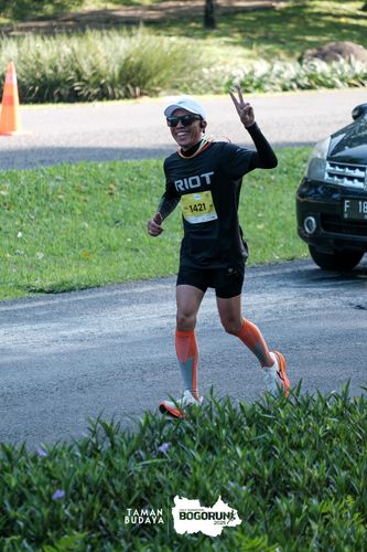 Race photo from Taman Budaya x BOGORUN 2025