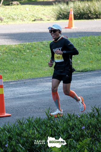 Race photo from Taman Budaya x BOGORUN 2025