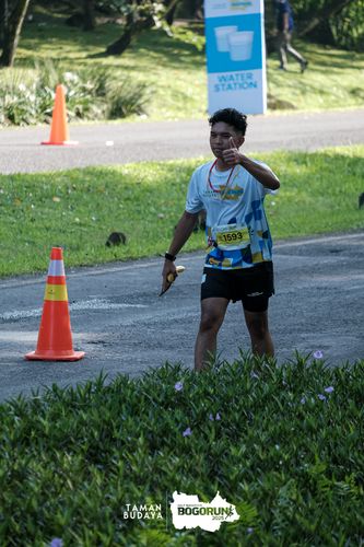 Race photo from Taman Budaya x BOGORUN 2025