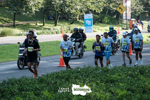 Race photo from Taman Budaya x BOGORUN 2025