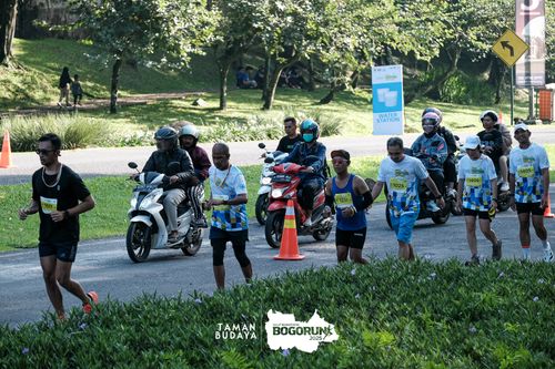 Race photo from Taman Budaya x BOGORUN 2025