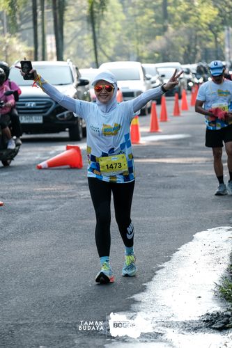 Race photo from Taman Budaya x BOGORUN 2025