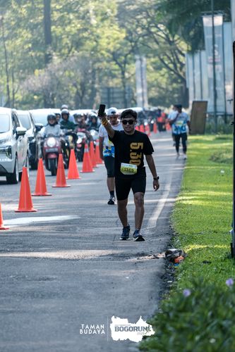 Race photo from Taman Budaya x BOGORUN 2025