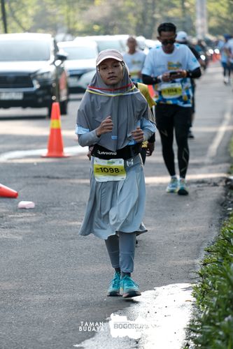 Race photo from Taman Budaya x BOGORUN 2025