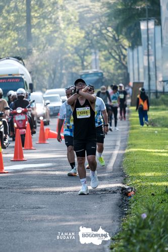 Race photo from Taman Budaya x BOGORUN 2025