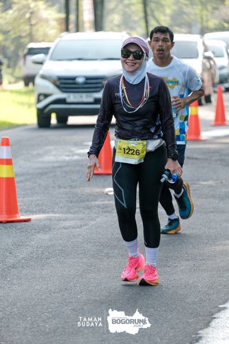 Race photo from Taman Budaya x BOGORUN 2025