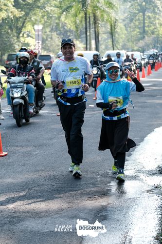 Race photo from Taman Budaya x BOGORUN 2025