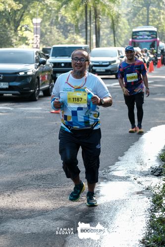 Race photo from Taman Budaya x BOGORUN 2025