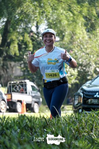 Race photo from Taman Budaya x BOGORUN 2025