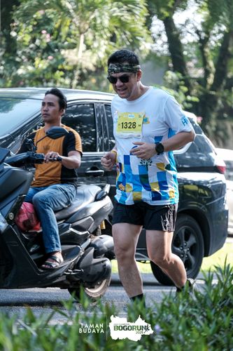 Race photo from Taman Budaya x BOGORUN 2025