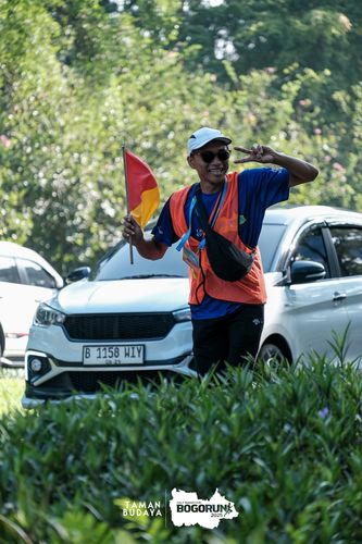 Race photo from Taman Budaya x BOGORUN 2025