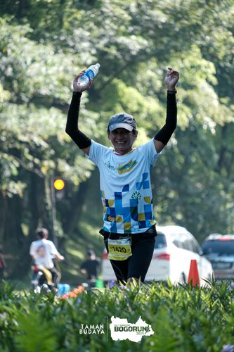 Race photo from Taman Budaya x BOGORUN 2025