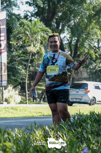 Race photo from Taman Budaya x BOGORUN 2025