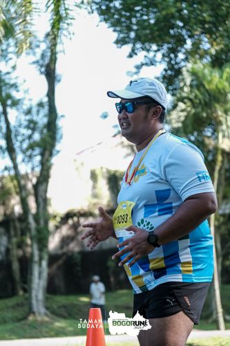 Race photo from Taman Budaya x BOGORUN 2025