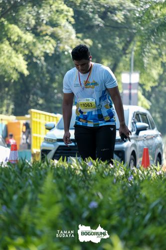 Race photo from Taman Budaya x BOGORUN 2025