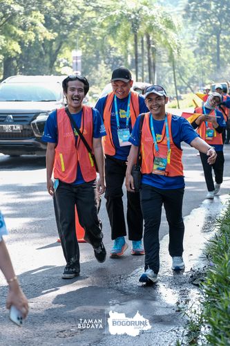 Race photo from Taman Budaya x BOGORUN 2025