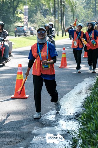 Race photo from Taman Budaya x BOGORUN 2025