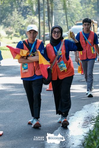 Race photo from Taman Budaya x BOGORUN 2025
