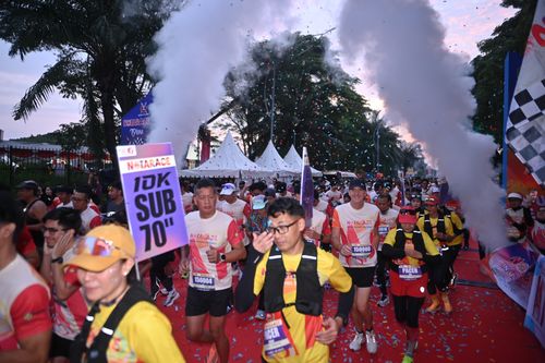Race photo from NOTARACE 2025