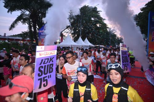 Race photo from NOTARACE 2025