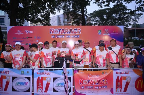 Race photo from NOTARACE 2025