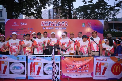 Race photo from NOTARACE 2025