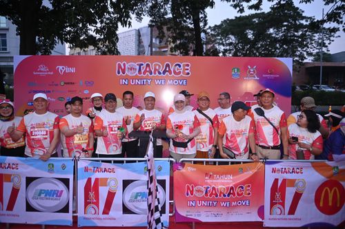 Race photo from NOTARACE 2025