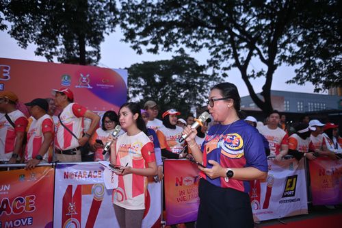 Race photo from NOTARACE 2025