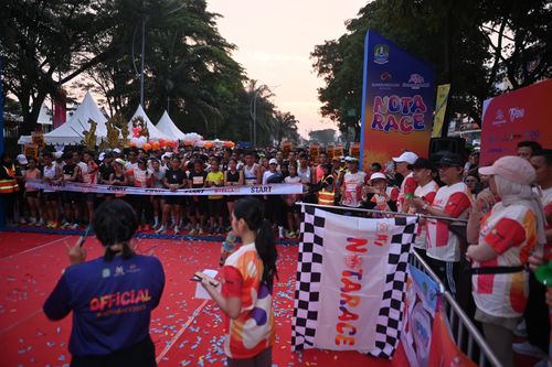Race photo from NOTARACE 2025