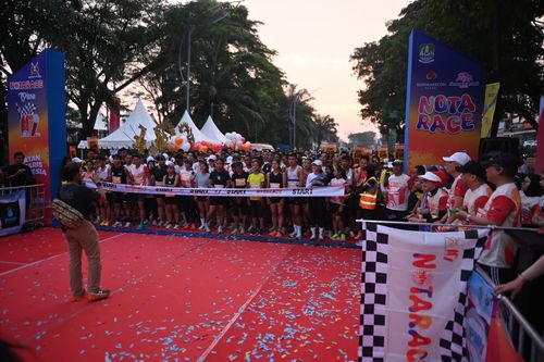 Race photo from NOTARACE 2025