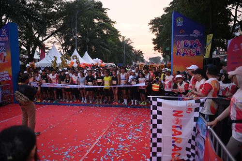 Race photo from NOTARACE 2025