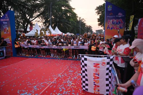 Race photo from NOTARACE 2025