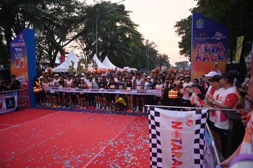 Race photo from NOTARACE 2025