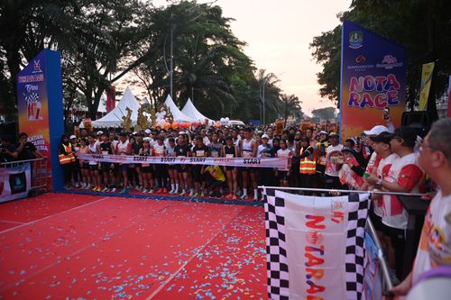 Race photo from NOTARACE 2025